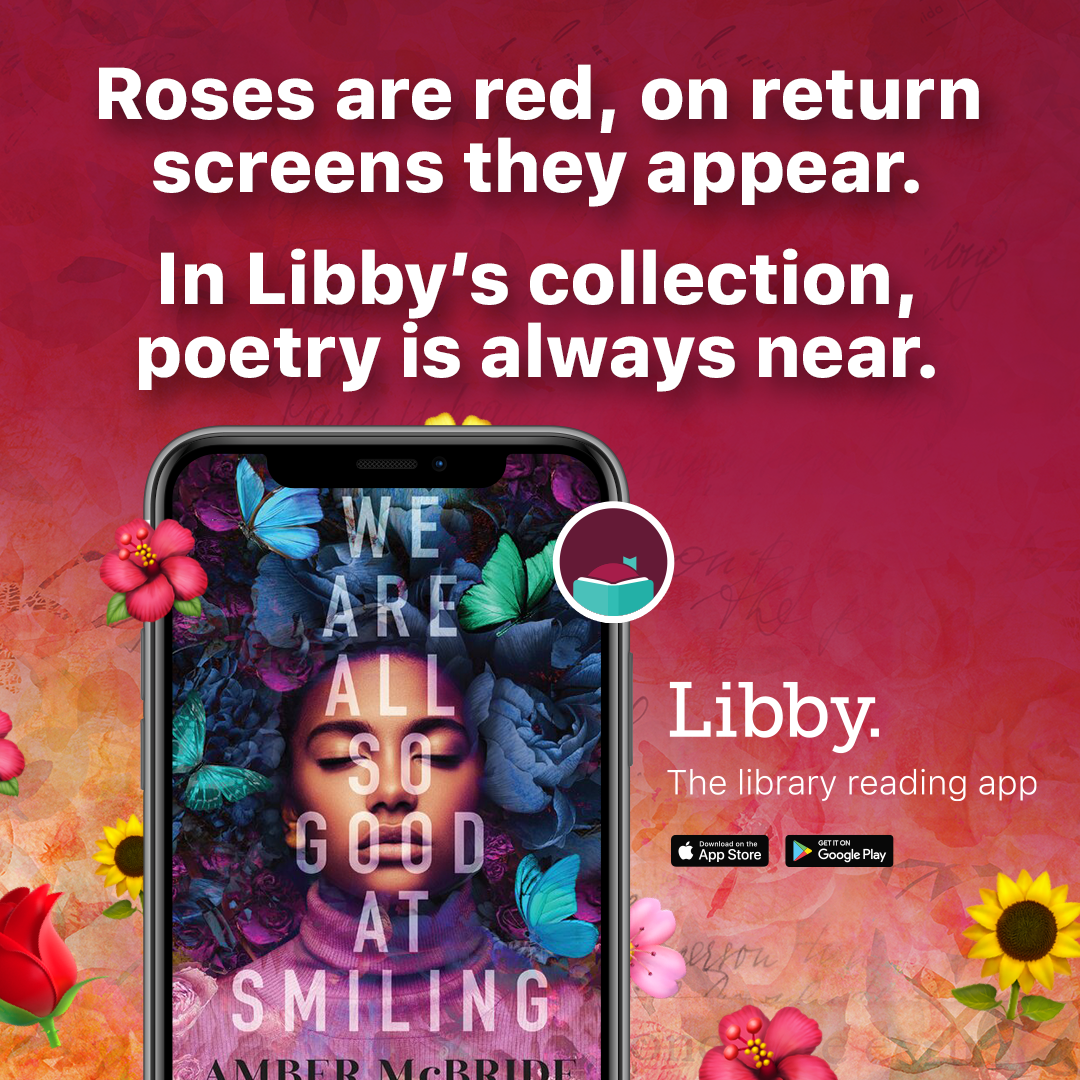 Poetry Month LIbby Advertisment